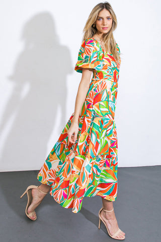 LONG LOST LOVER WOVEN MIDI DRESS - By Baano