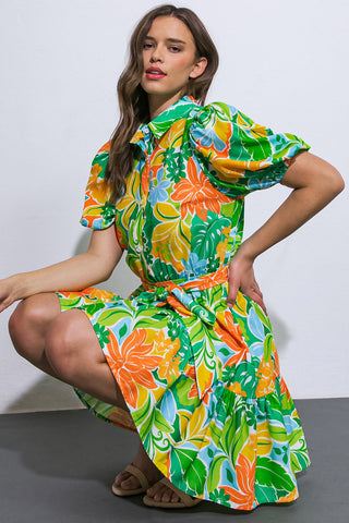 END GAME WOVEN MINI DRESS - By Baano