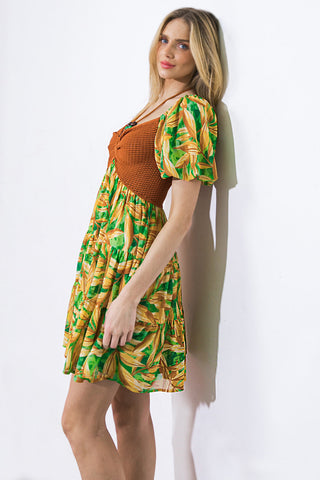 BEACH BUM GIRL'S MINI DRESS - By Baano