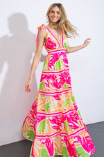 TAKE THE TRAILS WOVEN MAXI DRESS - By Baano