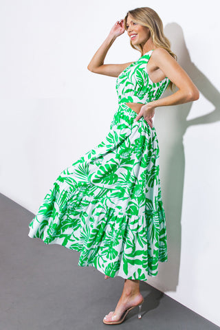 LIVE YOUR TRUTH WOVEN MIDI DRESS - By Baano