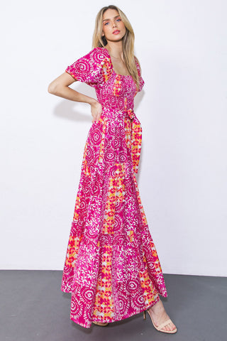 A LEAP OF FAITH WOVEN MAXI DRESS - By Baano