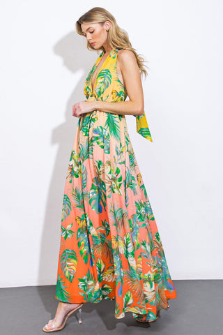 ADORABLE DAYS WOVEN MAXI DRESS - By Baano