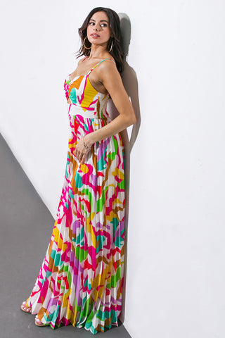 UP TO CHANCE WOVEN MAXI DRESS - By Baano