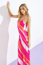 SPRING FLING WOVEN MIDI DRESS - By Baano