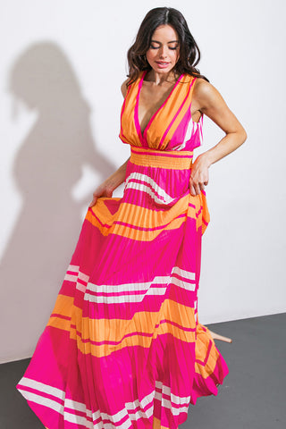 A QUICK TRIP WOVEN MAXI DRESS - By Baano