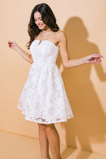 HEARD ABOUT US WOVEN MINI DRESS - By Baano