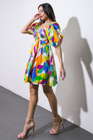 MEANT FOR YOU WOVEN MINI DRESS - By Baano