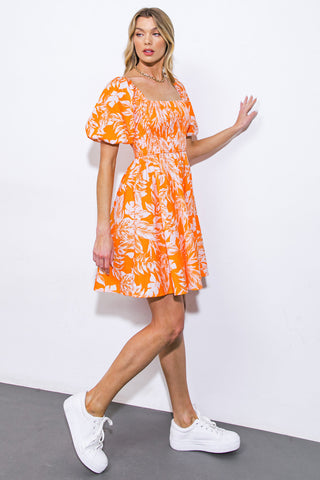 BRINGING THE DRAMA WOVEN MINI DRESS - By Baano
