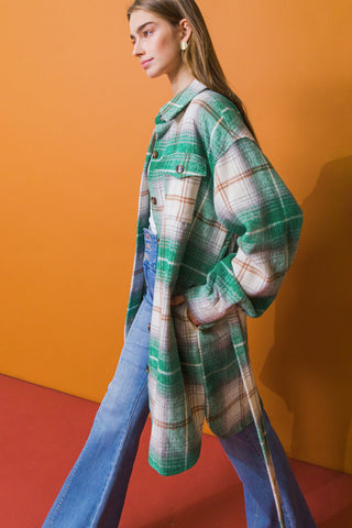 SWEET EVENINGS WOVEN MIDI JACKET - By Baano