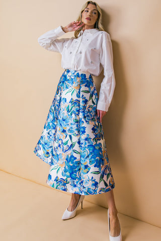 LIMITLESS RADIANCE WOVEN SKIRT - By Baano