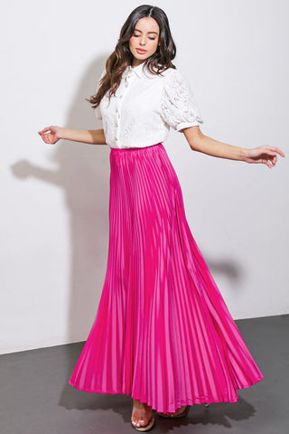 MAKE NO MISTAKES WOVEN MIDI SKIRT - By Baano