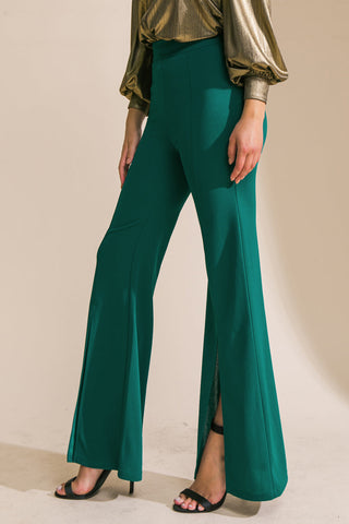 HEY DARLING WOVEN FLARE PANTS - By Baano