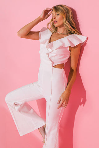 ON THE WAY-OUT DENIM JUMPSUIT - By Baano