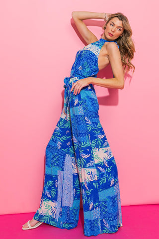 KISS ME MORE WOVEN JUMPSUIT - By Baano