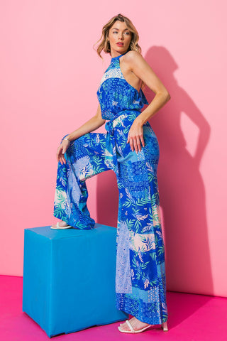 KISS ME MORE WOVEN JUMPSUIT - By Baano