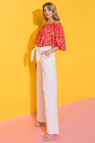 JUST SAY YES TWILL PANTS - By Baano