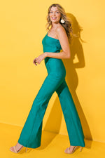 VIVID PASSION SOLID JUMPSUIT - By Baano