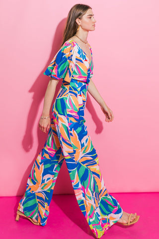 WHITEWATER BAY WOVEN JUMPSUIT - By Baano