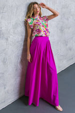 AT THE WISHING WELL WOVEN PANTS - By Baano