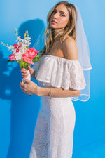 FATE INTERVENES WOVEN LACE JUMPSUIT - By Baano