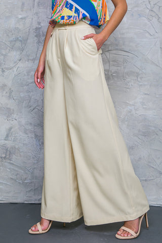 DELICATE FEELINGS WOVEN PANTS - By Baano