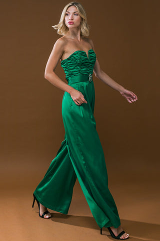 LOST IN YOUR EYES WOVEN JUMPSUIT - By Baano