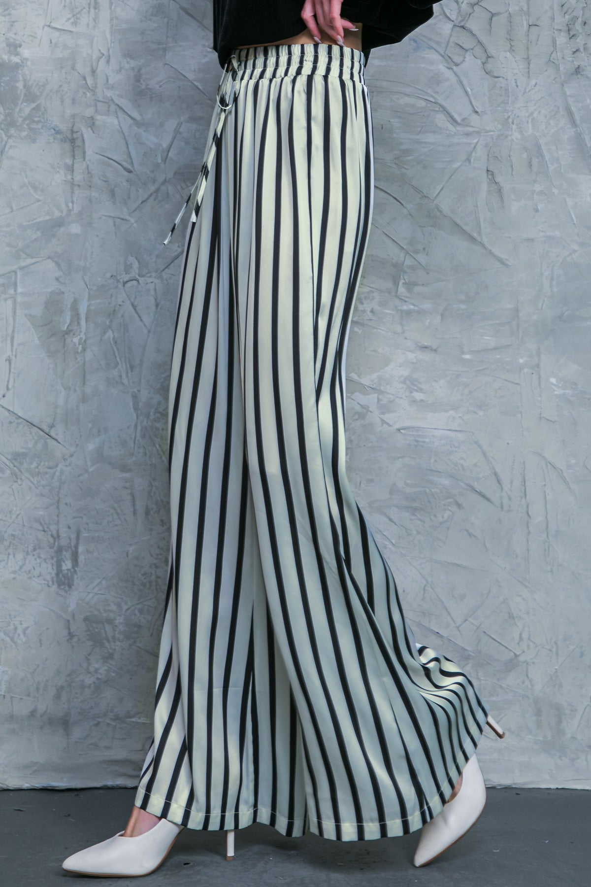 NOTHING TO REGRET SATIN PANTS - By Baano