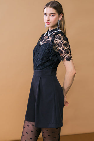 SHE'S ALL THAT WOVEN ROMPER - By Baano