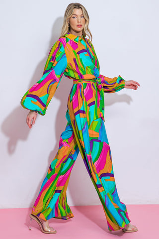 ALL MY HEART WOVEN JUMPSUIT - By Baano