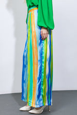 TAKE ME DANCING WOVEN SATIN PANTS - By Baano