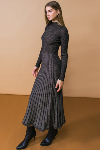 STAY COZE SWEATER MIDI DRESS - By Baano