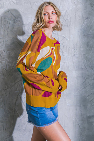 READY TO ADORE SWEATER TOP - By Baano