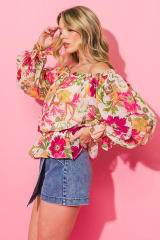 SWEETEST ESCAPE WOVEN TOP - By Baano