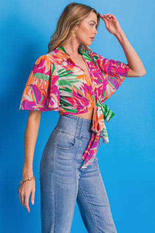 STAND BY ME WOVEN TOP - By Baano