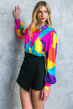 FOLLOW THE FLOW WOVEN TOP - By Baano