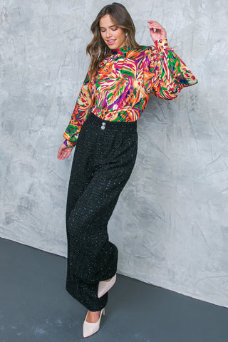ADORING DEVOTION WOVEN TOP - By Baano