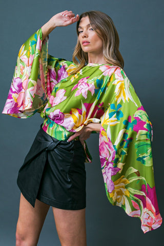 EXTRAVAGANT PRESENCE WOVEN TOP - By Baano