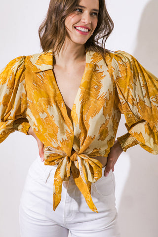 TOO SWEET FOR YOU WOVEN TOP - By Baano