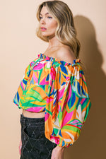 ENTERTAIN ME WOVEN TOP - By Baano