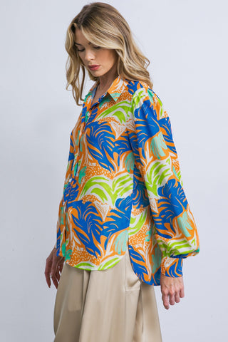 ESTEEMED MOMENT WOVEN TOP - By Baano