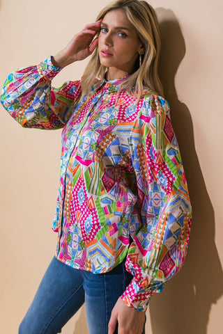 JUST WHAT I NEEDED WOVEN TOP - By Baano