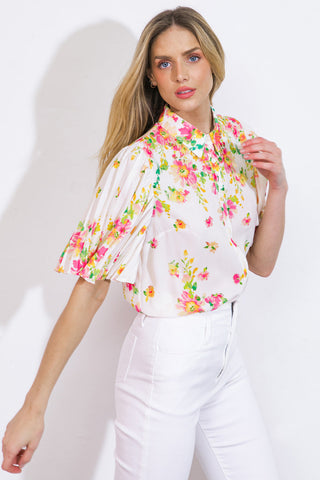 DON'T OVERTHINK IT WOVEN TOP - By Baano