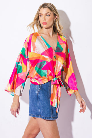 BE MINE FOREVER WOVEN TOP - By Baano