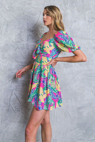 ST. JAMES CITY WOVEN ROMPER - By Baano