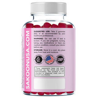 Bloating Relief Gummies - Green Tea, ACV, Dandelion, & More - By Baano