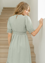 Scarlet Scalloped Lace Maxi Dress Inherit Co.