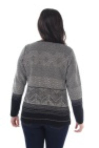 Scoop Neck Sweater - By Baano