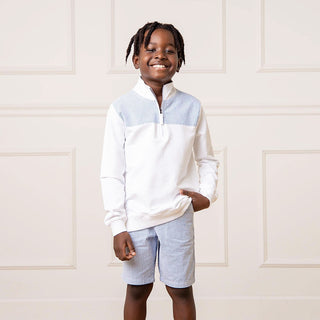 Organic Seersucker Short - Baby - By Baano