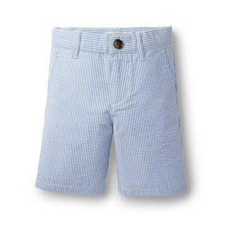 Organic Seersucker Short - Glamourous Grace